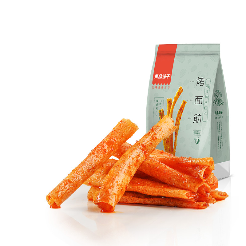 良品铺子 卤味小食 烤面筋200g袋装(休闲零食)