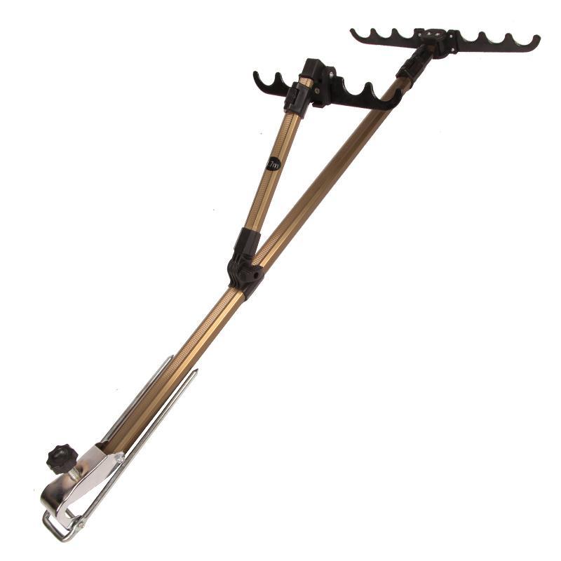 多功能鱼竿支架铝合金炮台支架多竿支架地插台钓支架钓鱼用品 1.