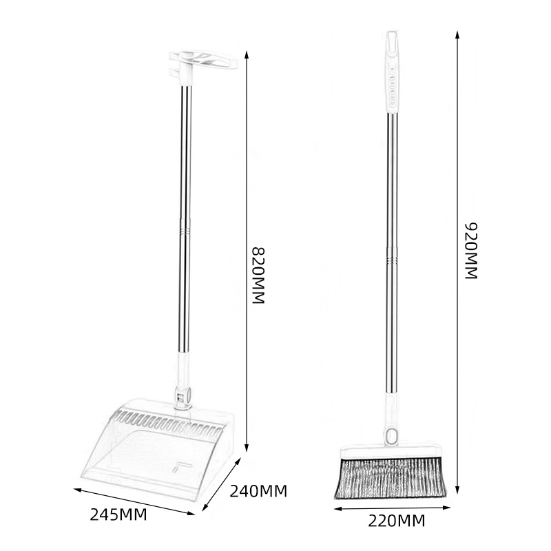 臻远 ZY-QJ027 C款 蓝色扫把泡沫刮水3件套高清大图