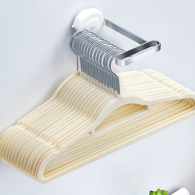 太力吸盘挂钩多功能收纳架免打孔粘可折叠*1个装AW767高清大图