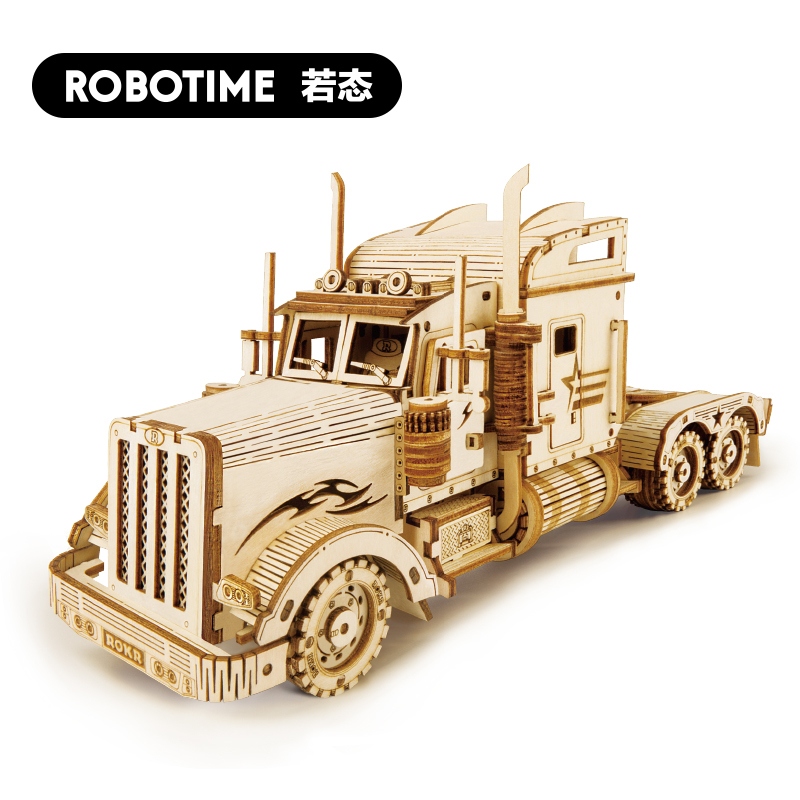 开心美猴王 Happy Monkey 拼装模型玩具世纪之轮若态拼图立体3d模型成年diy木质减压成型高难度拼装玩具车 美式长头卡车mc502 价格图片品牌报价 苏宁易购亦艾富母婴专营店