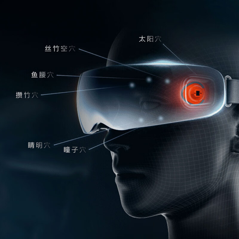 SKG眼部眼睛按摩器蓝牙护眼仪K5高清大图