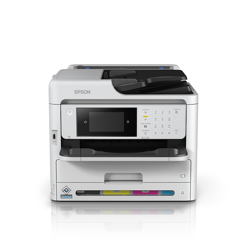 爱普生(EPSON) WF-C5890a A4彩色喷墨打印机办公自动双面打印连续复印扫描一体机稳定耐用有线/无线WIFI
