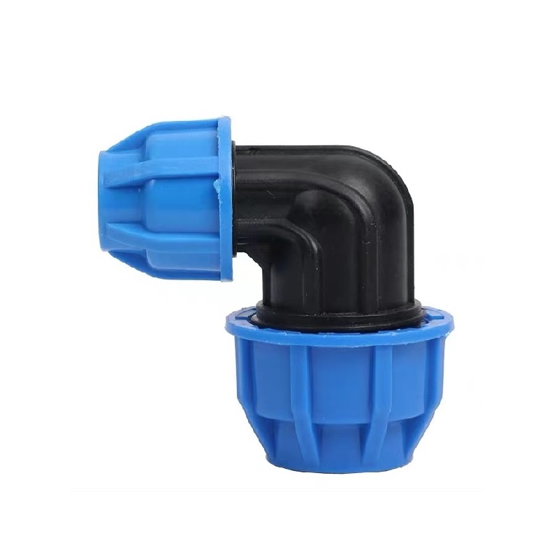 伟鹏双兴 PE变径快接弯头 32*20黑色 个高清大图