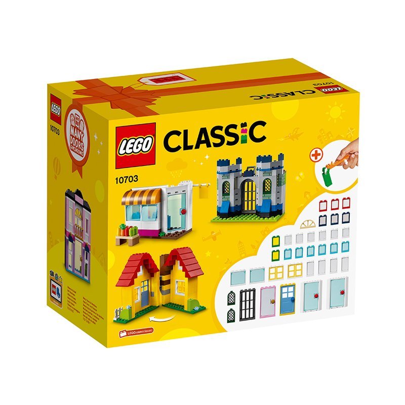 乐高(LEGO)Classic 经典系列 创意建筑积木 10703 塑料积木玩具502颗 4岁以上