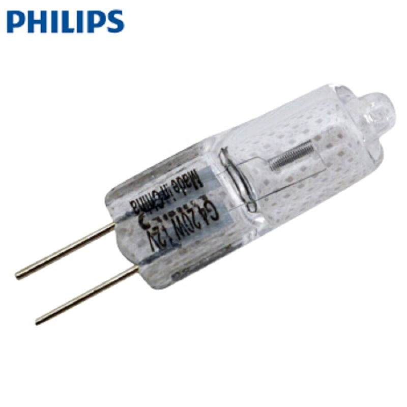 飞利浦(Philips) 卤素卤钨灯珠插泡插脚 灯泡12V 50W GY6.35 单支