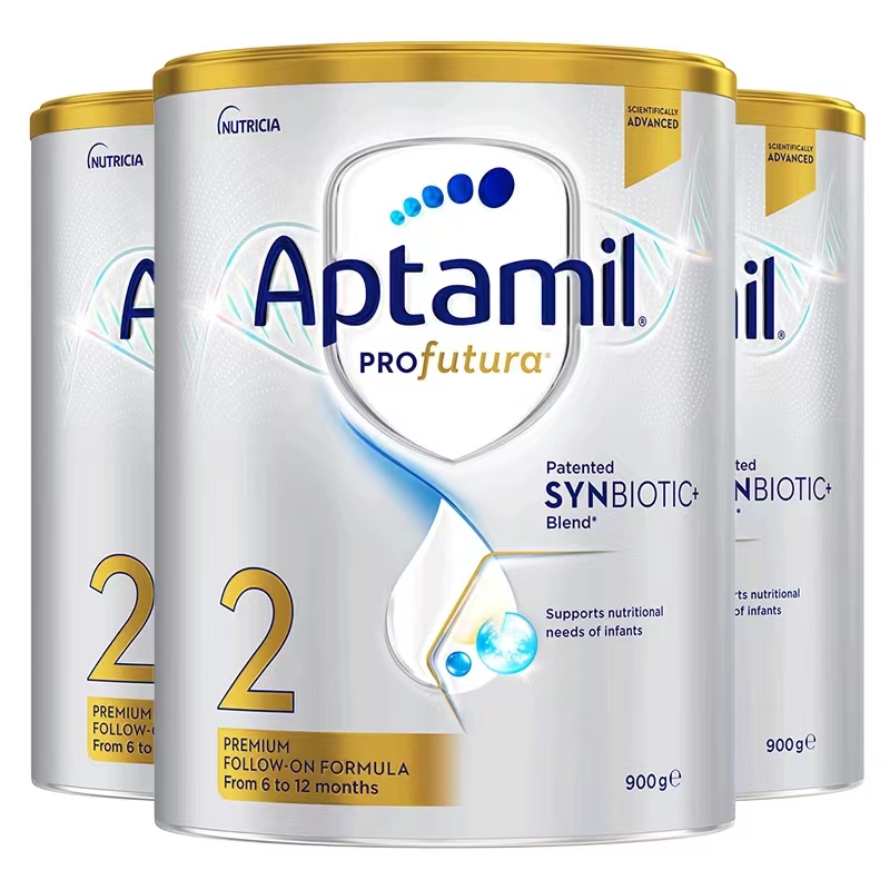 有效期到26年9月-Aptamil 澳洲爱他美 白金版(土豪金) 2段 婴幼儿配方奶粉(6-12个月)900g高清大图