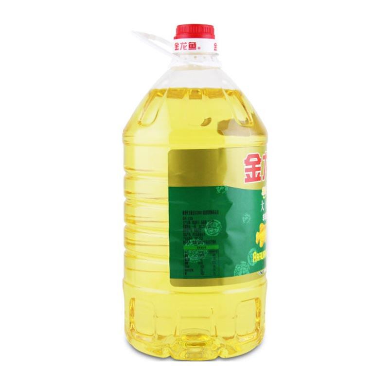 金龙鱼精炼一级大豆油(非转)5L高清大图
