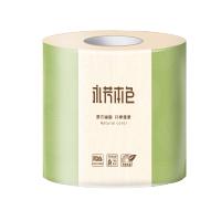 顺清柔 卷纸 本色纸4层有芯1*12卷/提1800g卫生纸纸巾