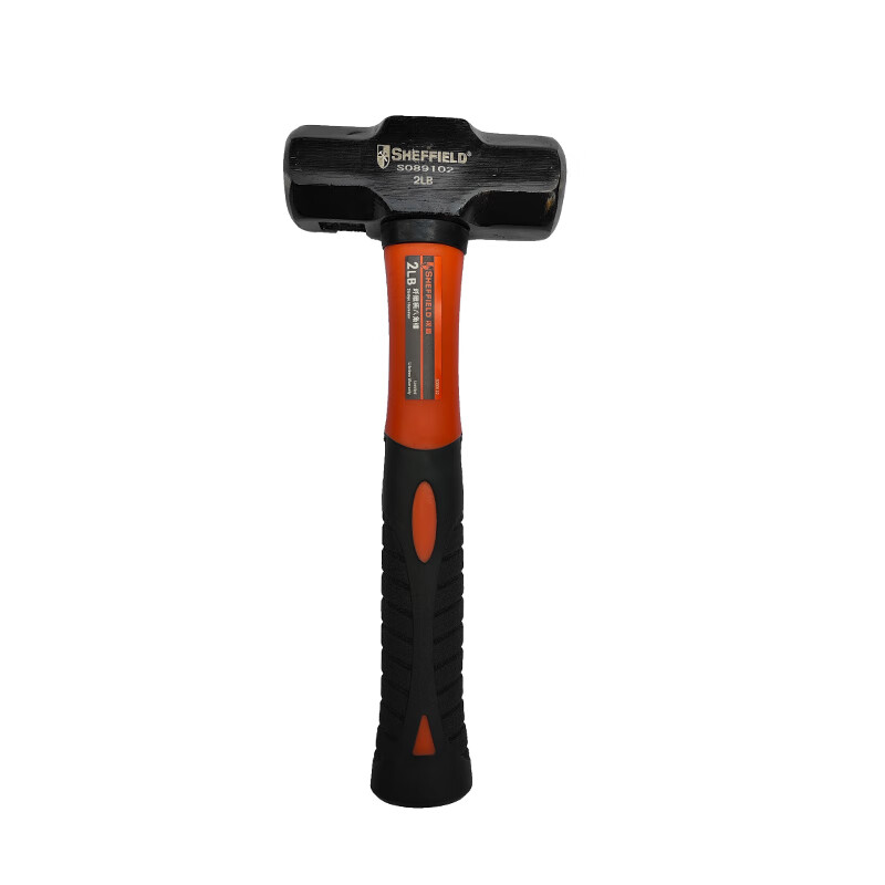 钢盾(SHEFFIELD) S089102 纤维柄八角锤2LB【家用】