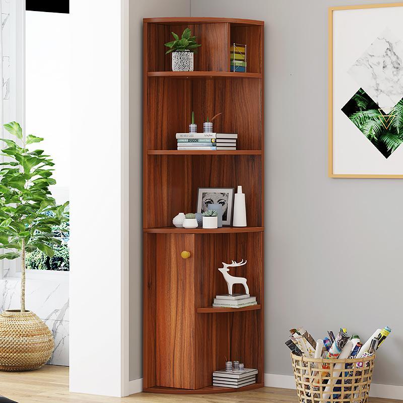 书架转角书柜闪电客客厅架类置物架墙角三角形边柜办公室简约落地墙角