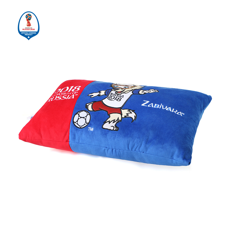 WORLD CUP 2018 45*30cm 靠枕-吉祥物-155 拼接色