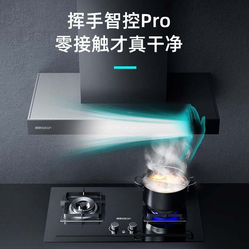帅康抽油烟机欧式21立方大吸力吸油烟机自动清洗单机热熔洗自营家用高端厨房排烟罩易清洁直吸顶吸脱排油烟机抽烟机单烟机A1E