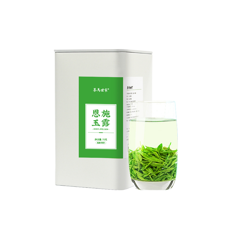 茶馬世家 恩施玉露明前蒸青绿茶75克
