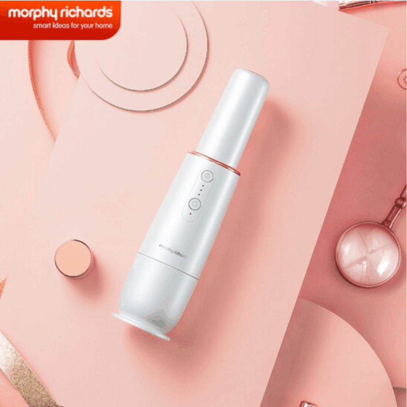 摩飞电器(Morphyrichards)吸尘器手持家用车载吸尘器宠物家庭适用MR3936 椰奶白图片