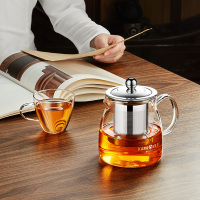 KAMJOVE/金灶 A-02 飘逸杯 茶道杯茶杯 耐热玻璃泡茶壶 冲茶器 花茶壶 玻璃水壶 功夫玻璃茶具 500ML