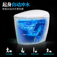 FAENZA法恩莎一体智能马桶家用多功能全自动冲水即热式地排喷射虹吸式智能坐便器马桶F18F5坑距400/305mm