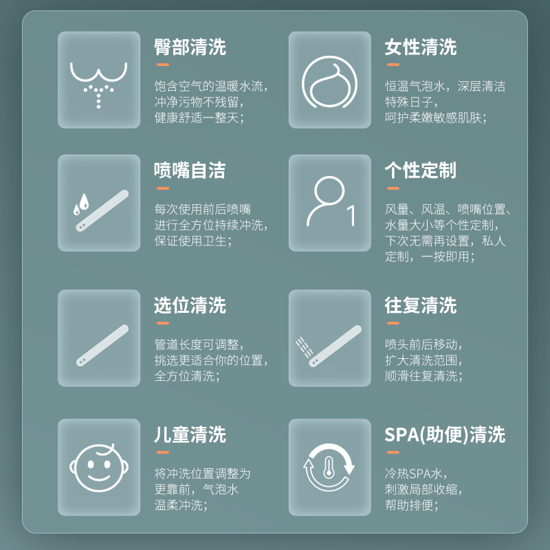 小米生态链 小沐(Tiny mu)双子版(U型)智能马桶盖全自动家用坐便器盖板即热除臭内置水质过滤器带遥控高清大图