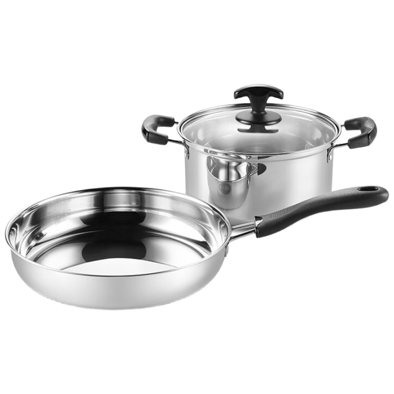 德铂(Debo) 纳克斯考锅具两件套 DEP-519(可定制LOGO)