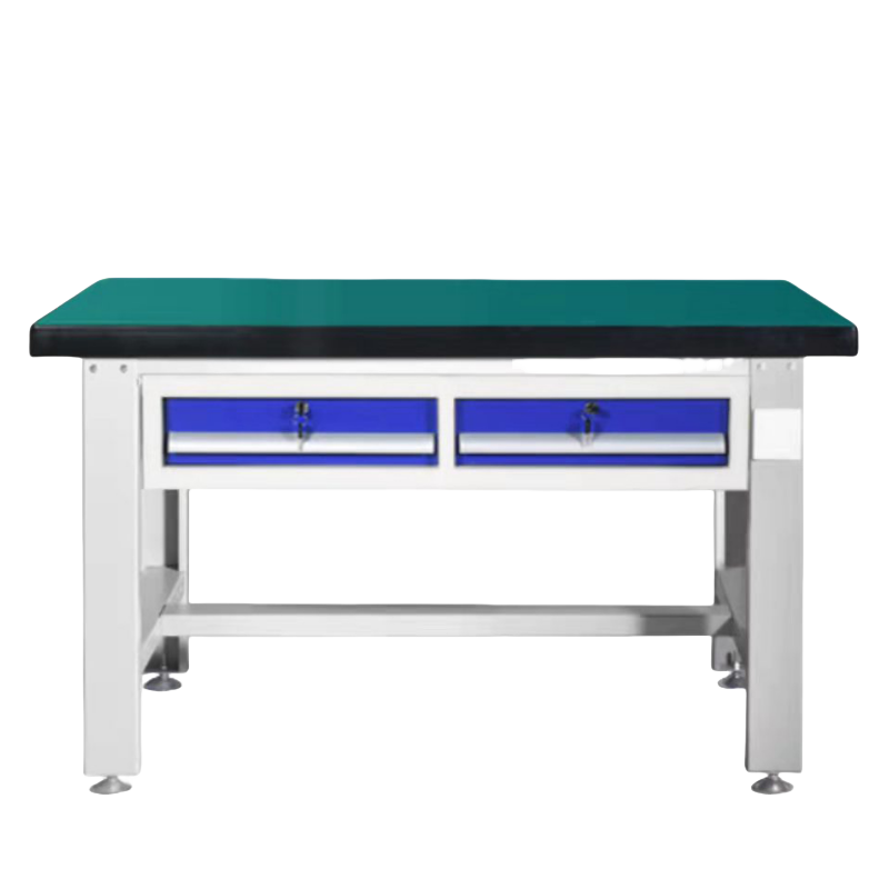 铭思达重型钳工操作台1.2米平二抽张高清大图