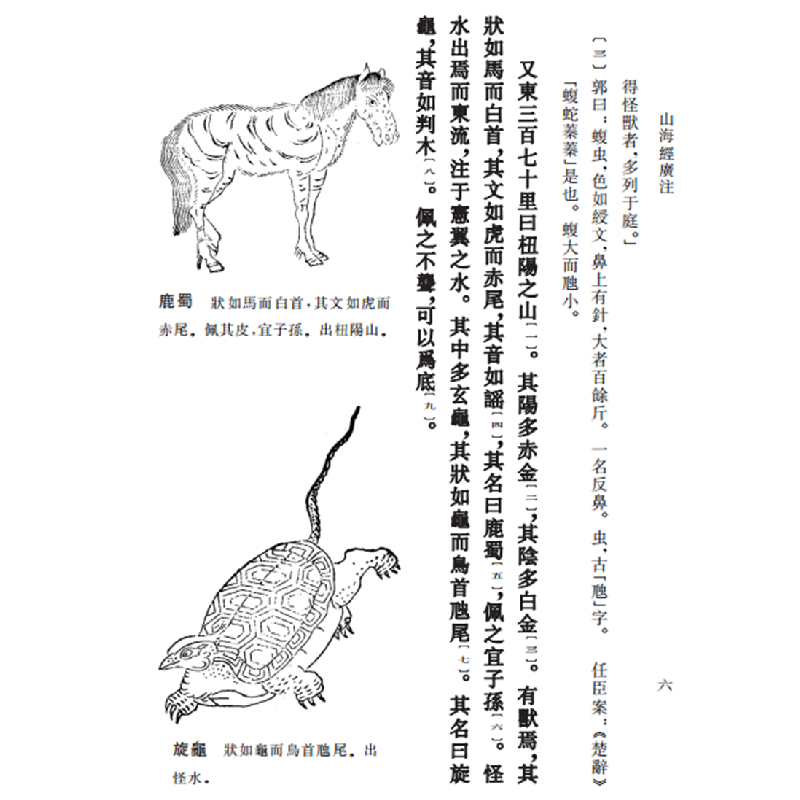正版 山海经广注 (清)吴任臣撰 中华书局 9787101145311 书籍高清大图