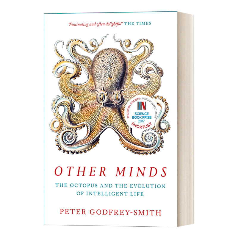 [正版]英文原版 Other Minds 其他思维 章鱼和智力生命的进化 彼得·戈弗雷-史密斯 英文版 进口英语原版书籍高清大图