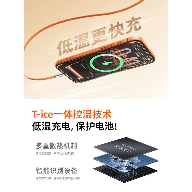 图拉斯-YOGA系列伸缩线充电器67W(双C口)-加贴SN码-粉色高清大图