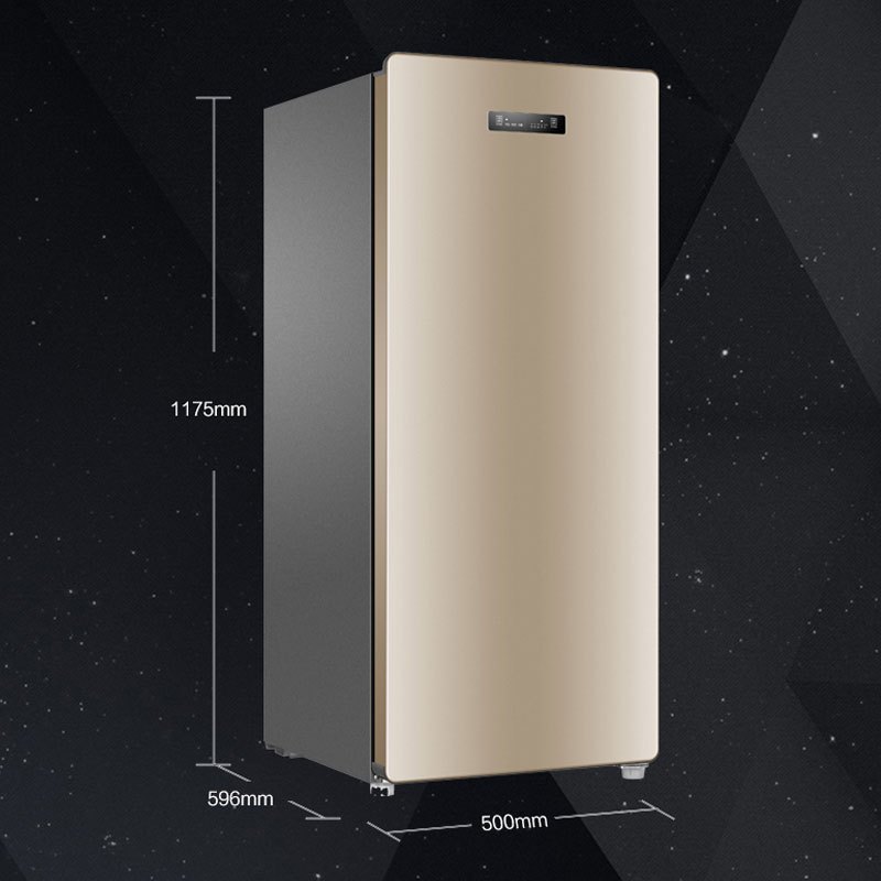 海尔(Haier) 立式冰柜 138升容量 风冷无霜 独立分区储存 一级能效 电脑温控 家用立式冰柜冷柜 BD-138W高清大图