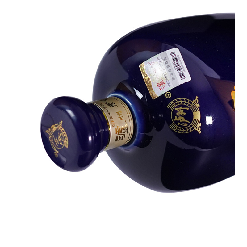 [MN]泸州老窖 蓝花瓷头曲 升级版 1L*6瓶整箱特价52度浓香型白酒高度 送礼佳选 纯粮食酒光瓶酒高清大图