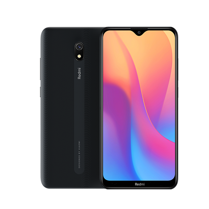 小米 (MI) Redmi 8A 4+64GB 耀夜黑 5000mAh 大字体大音量骁龙八核处理器 AI人脸解锁拍照游戏智能双卡双待老年人红米移动联通电信全网通4G手机