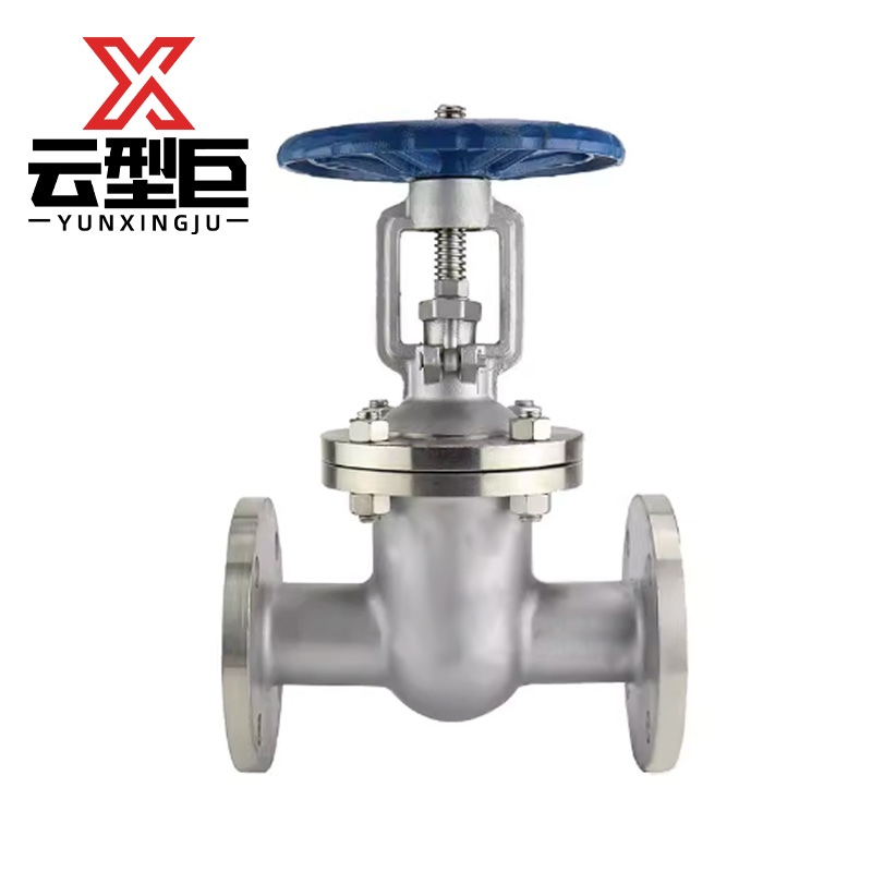 云型巨 不锈钢法兰闸阀 Z41W-16PDN200 个高清大图