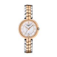 天梭 (TISSOT) 弗拉明戈系列 休闲 商务 时尚 皮带 钢带 女士 石英表T094.210.11.121.00