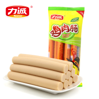 力诚鸡肉肠26克*8根袋装 休闲零食烧烤即食香肠