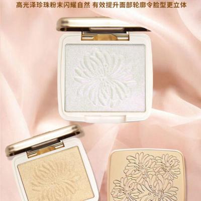 NOVO立体修颜高光粉饼亮肌自然水光蜜粉鼻影瘦脸修容防水防汗提亮 香草冰粉
