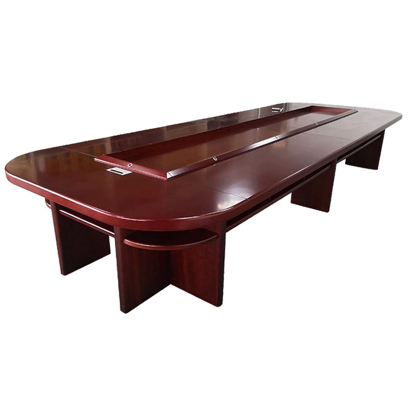 聚越唐(JUYUETANG)可定制中式会议桌3500*1600*760 张高清大图