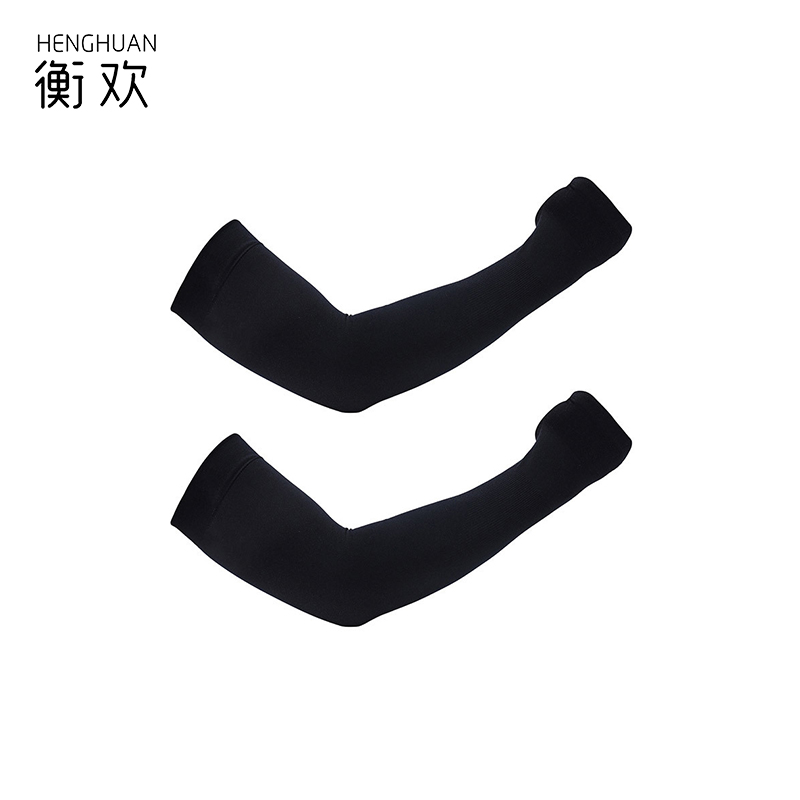衡欢(HENGHUAN)冰袖防晒护臂袖套 拇指款 RZ-XT01/双(40*10cm)高清大图