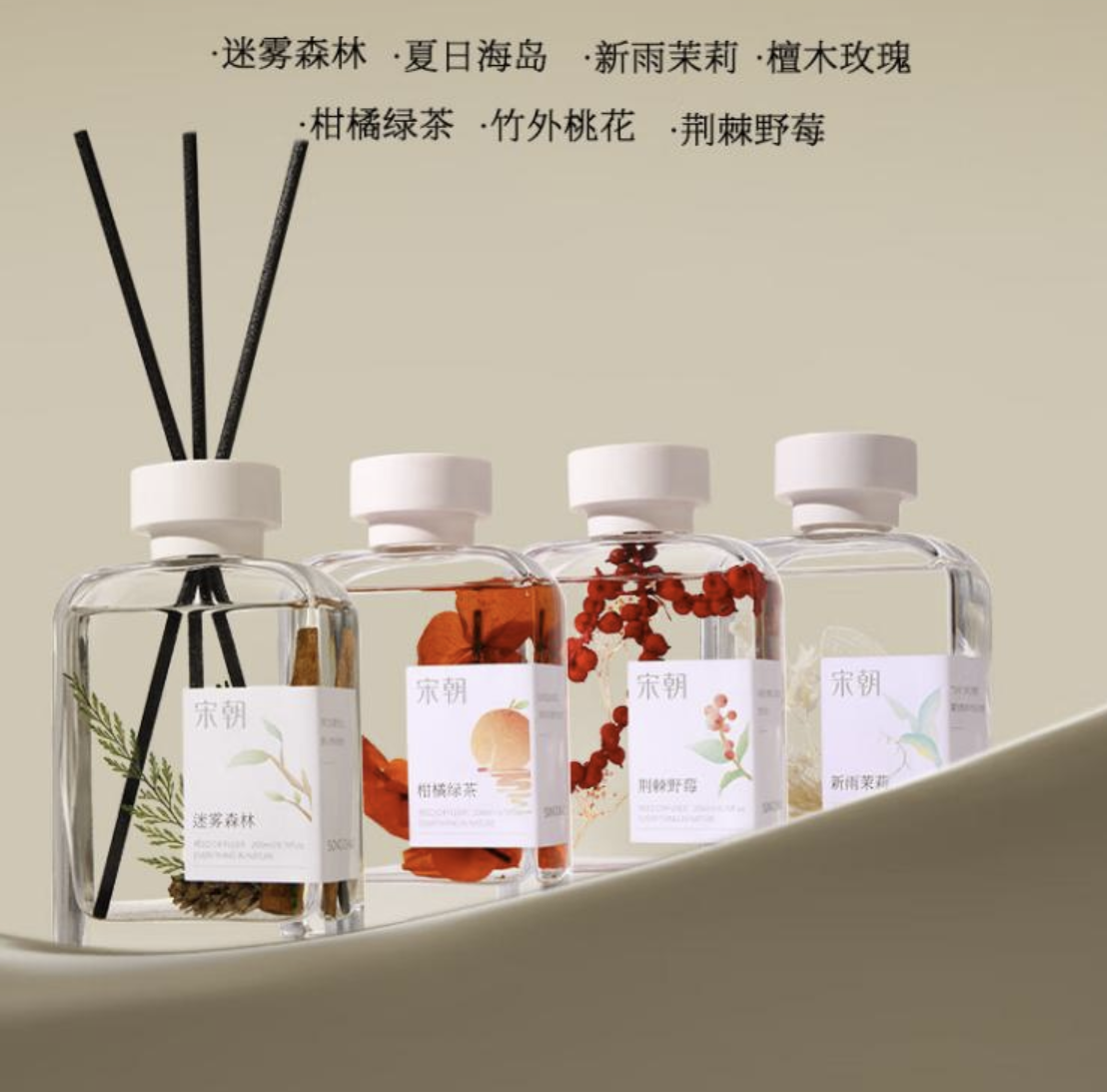 宋朝312-SC自然万物无火香薰系列-6新自然物语[荆棘野梅200ml]高清大图