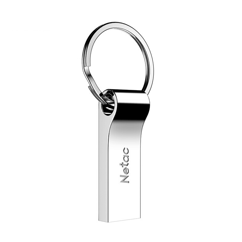 朗科(Netac)64GB USB2.0 U盘U275银色 加密U盘 防水闪存盘