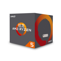 AMD 锐龙 5 2600X 处理器 6核12线程 AM4 接口 3.6GHz 盒装