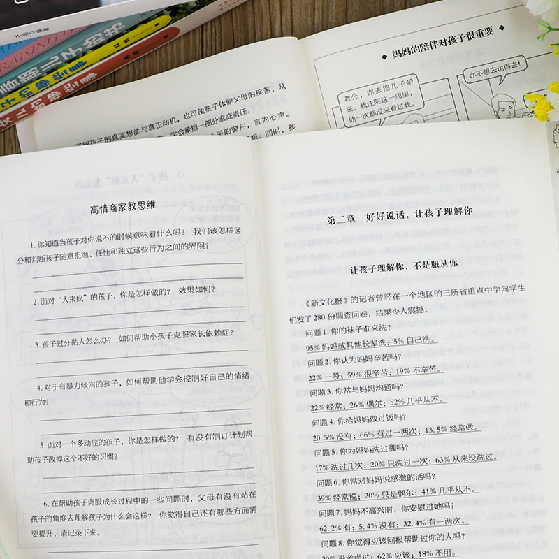 如何说+陪儿子走过关键时期[全3本] [正版] 如何说孩子才会听怎么听孩子才肯说 教育孩子的书 家庭教育书籍育儿百科 育高清大图