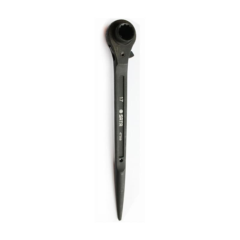 世达(SATA)双口尖尾棘轮扳手 套筒扳手 30x32mm 47324 1个