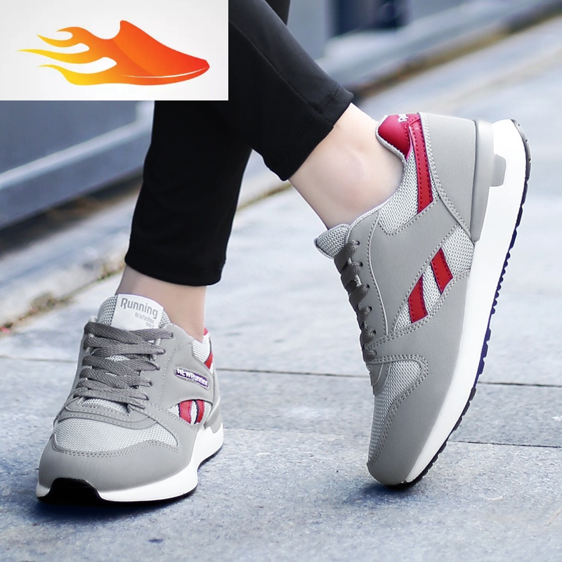 中年妇女鞋40大码妈妈鞋平底舒适运动鞋软底中老年健步鞋50岁休闲鞋