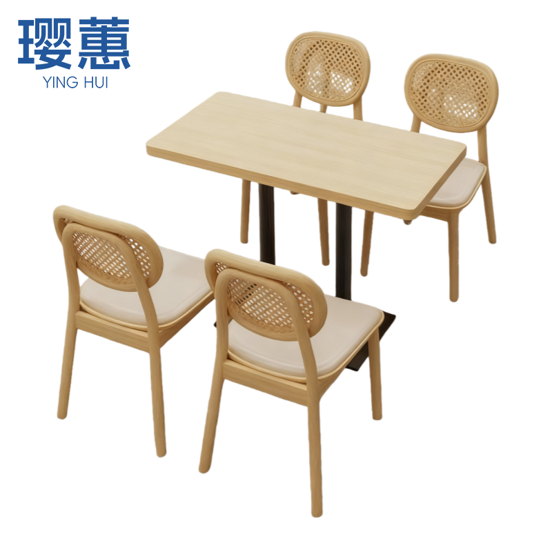 璎蕙 餐桌1桌2椅 套高清大图