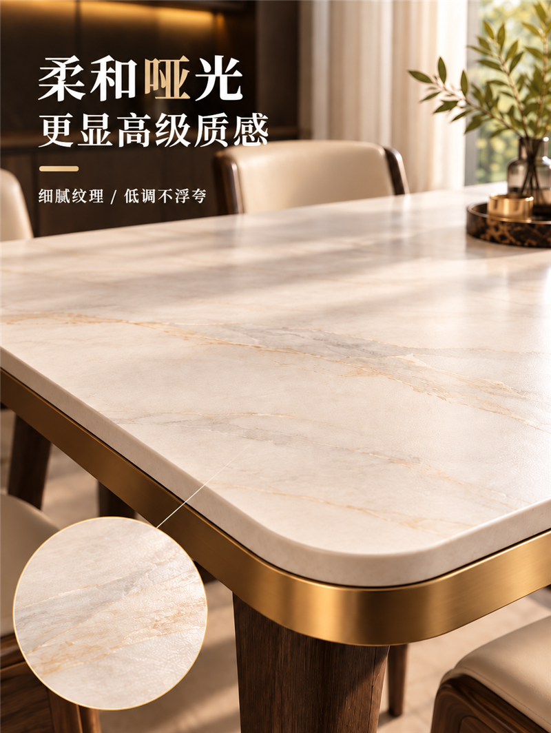 江小果 哑光云境桌椅套装 120*80cm 套高清大图