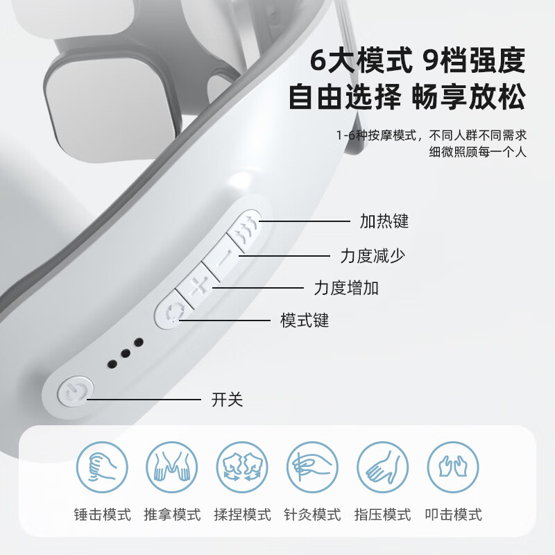 HYUNDAI韩国颈椎按摩仪(四头)HY-018高清大图