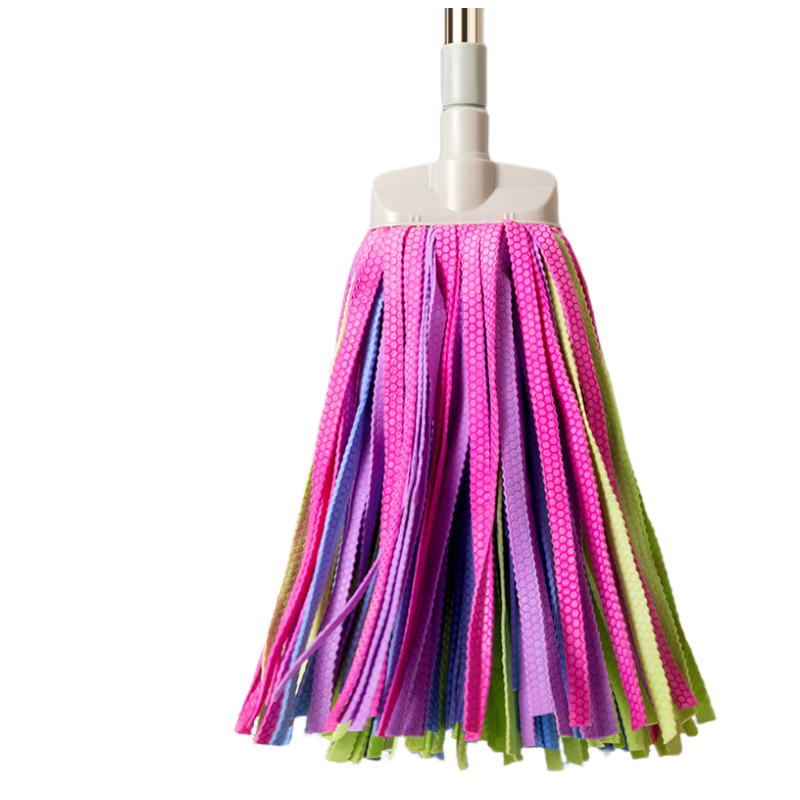 礼千初 鹿皮拖把家用一拖净不锈钢杆家用吸水拖把(1杆1头)