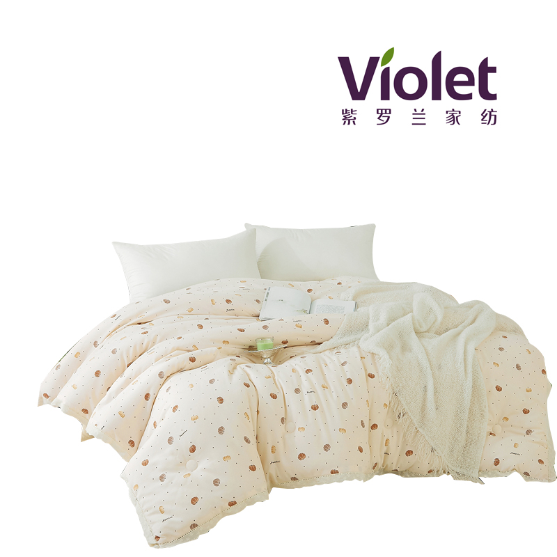 紫罗兰雅趣暖芯冬被200x230cm款号:VDZLPBZ13786