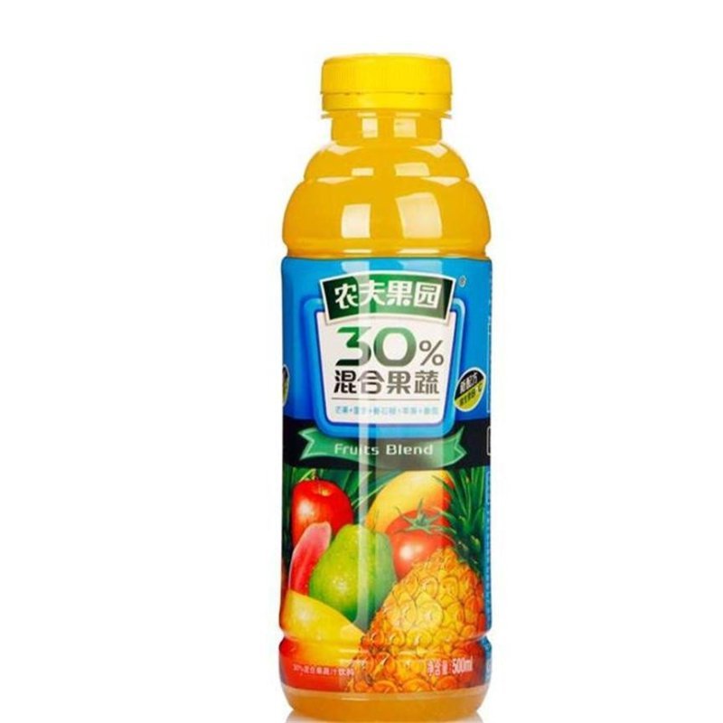 农夫果园30%500ML(菠/芒/番)
