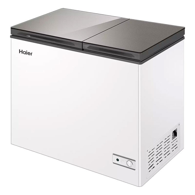 Haier/海尔冰柜家用无需除霜211 升冷藏冷冻双温大冷柜 FCD-211XMC/可装295斤肉