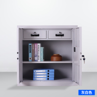 振奥 钢制电子保密柜密码档案柜资料办公柜保密文件铁皮柜 单节灰白色内二抽电子密码锁